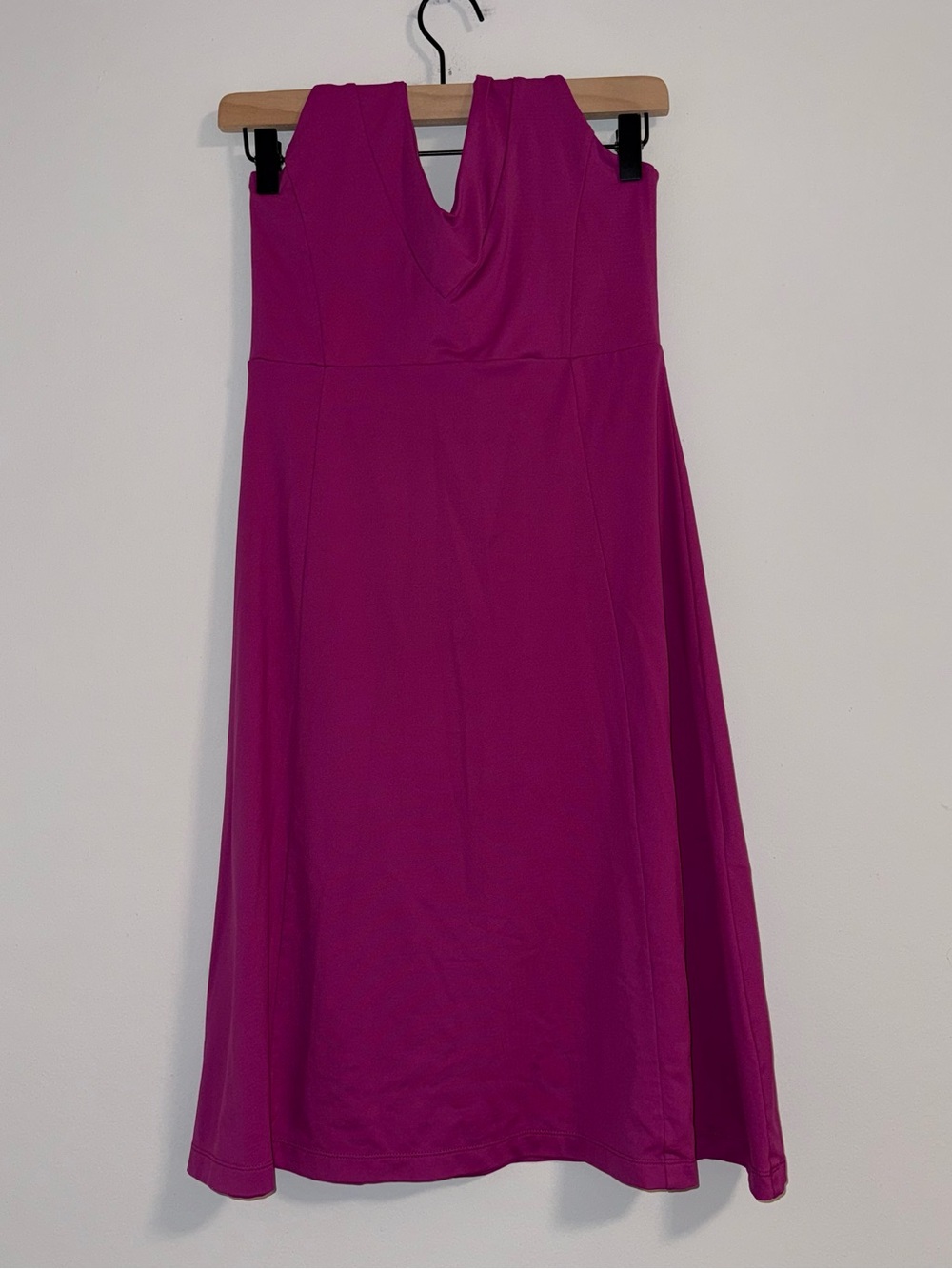 Patagonia Morning Glory Midi Halter Dress Amaranth Sz S